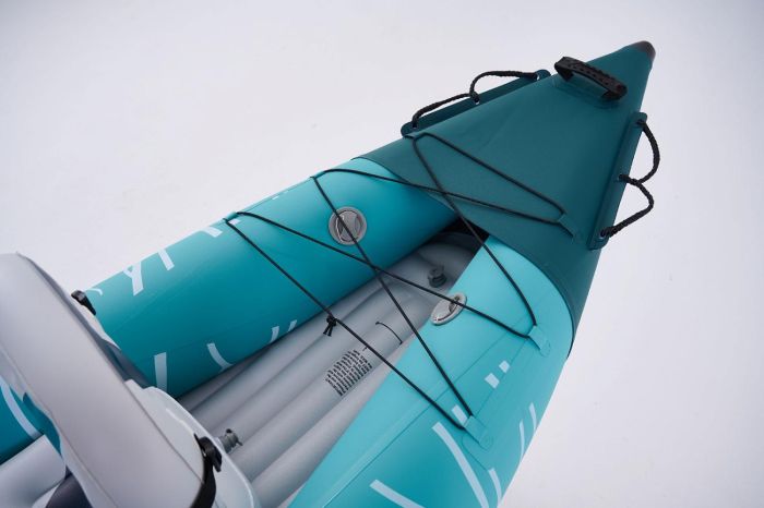 Надувная байдарка Kayak Glider-475 475x83х42см,3 весла, 3 сиденья, киль, до 230кг