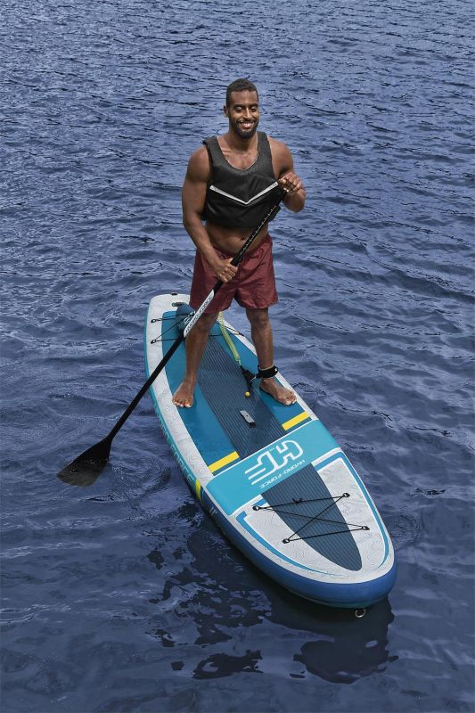 SUP-доска "Aqua Escape" 335x84x15см , насос, весло, рюкзак, лиш, 3 плавника, ремнабор, водонепроница
