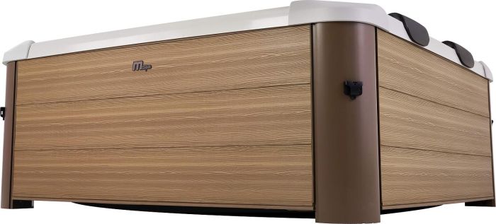 СПА-бассейн 160х160х65см "Oslo Amber" 850л, квадратный, гидромассаж, аэромассаж.(4 коробки A.B.C.D)