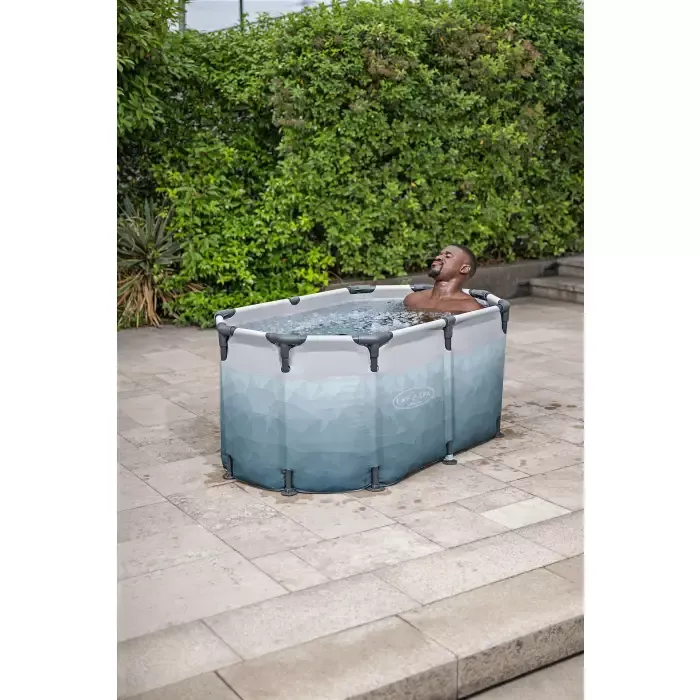 Ледяная купель "Glacial dip Ice bath tub" 150х90х65см, 431л, фильтр-насос 1249л/ч, тент