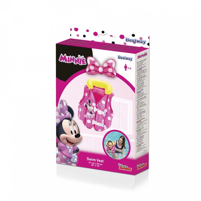 Жилет для плавания 51х46см "Minnie Mouse" 3-6 лет