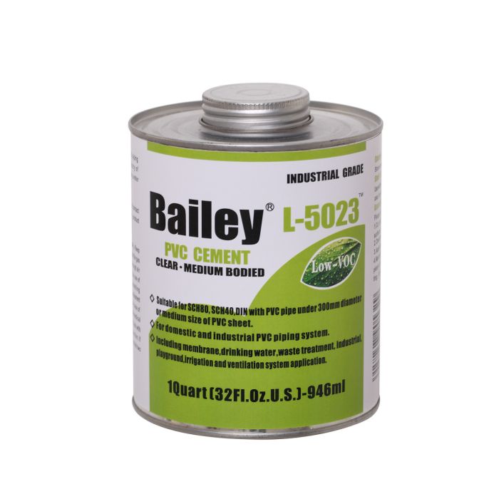 Клей для труб ПВХ Bailey L-5023 946мл (большие диаметры)