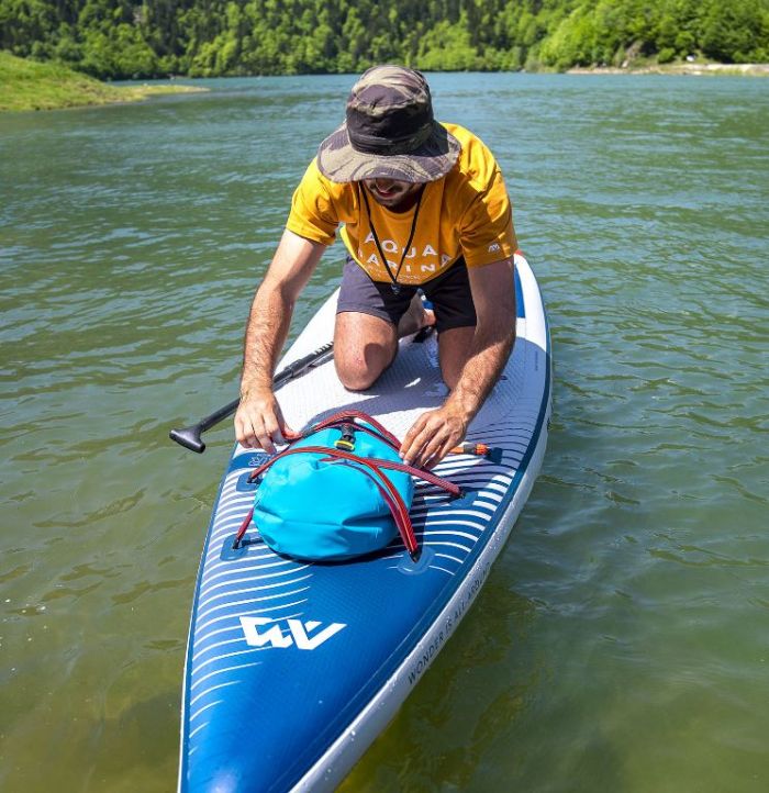 SUP-доска "Hyper 12'6" Navy" 381х81х15см, насос, лиш, киль, ремнабор, сумка, до 170кг