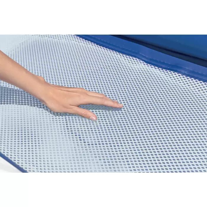 Надувной матрас-плот для плавания 204х188см "Comfort Plush Double" для двоих, до 180кг