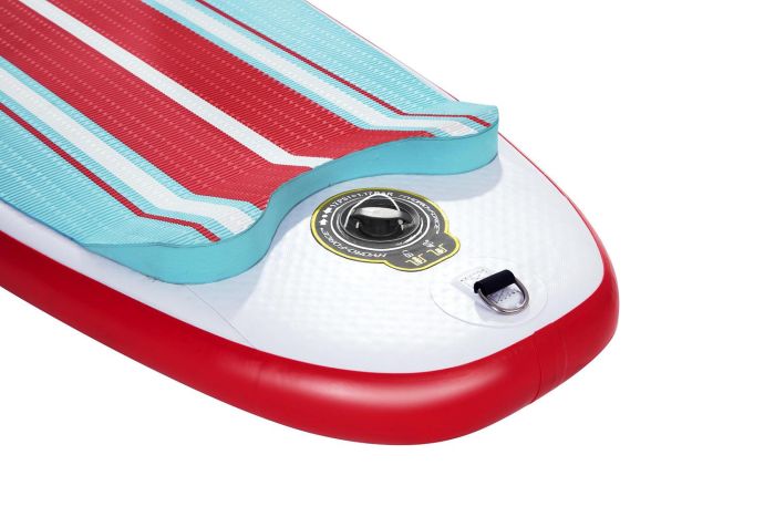 SURF-доска "Compact Surf 8" 243x57x7см, насос, лиш, киль, ремнабор, сумка, до 90кг