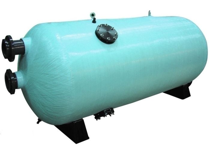 Фильтр горизонтальный "RODAS" Д1800мм, ДЛ.2,5м, патр. 160мм 112 м3/ч