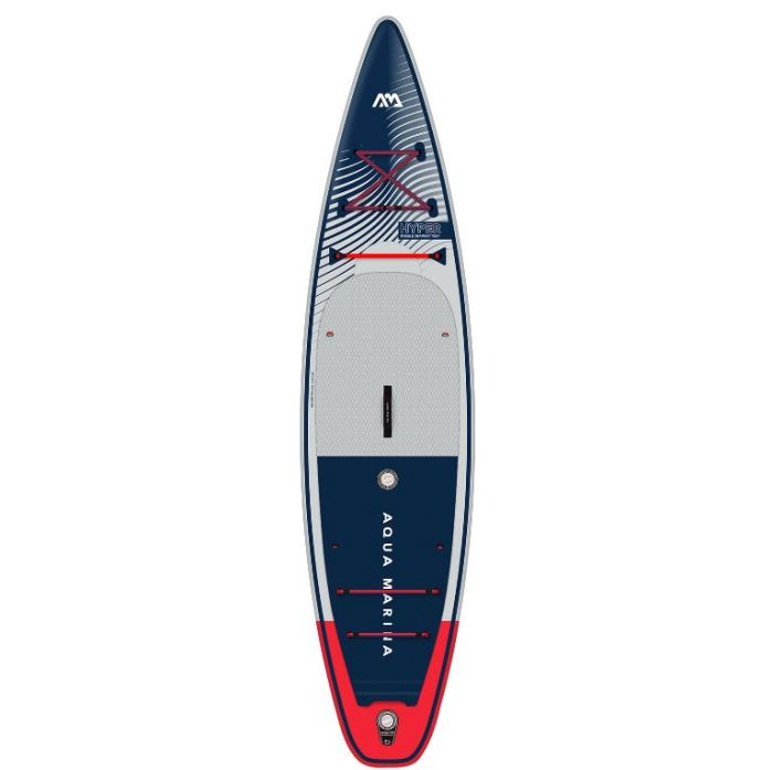 SUP-доска "Hyper 12'6" Navy" 381х81х15см, насос, лиш, киль, ремнабор, сумка, до 170кг