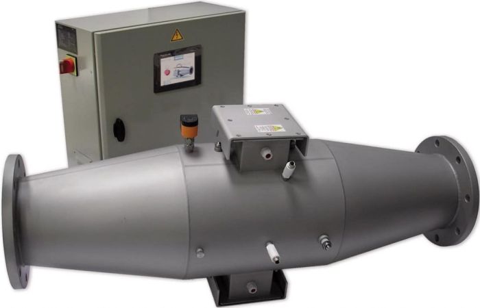 УФ установка MP440 TS 900 м3/ч 60 мДж/см2 4х3 кВт