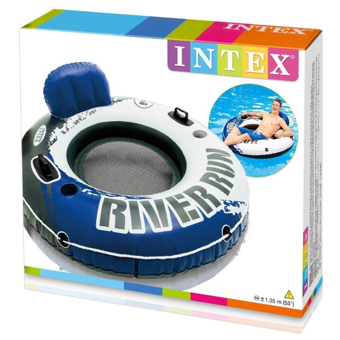 Надувной круг-кресло 135см "River Run 1" с ручками, до 100кг