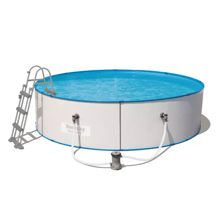 Стальной бассейн Hydrium Splasher Pool Set 360х90см, 8648л, фил.-насос 2006л/ч, лестница, Bestway, 56377 BW