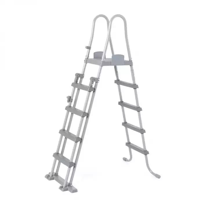 Каркасный бассейн Power Steel 671x132см "Камень" 40377л, фил.-нас. 9463л/ч, лестн., тент, попл.-доз., Bestway, 56889 BW