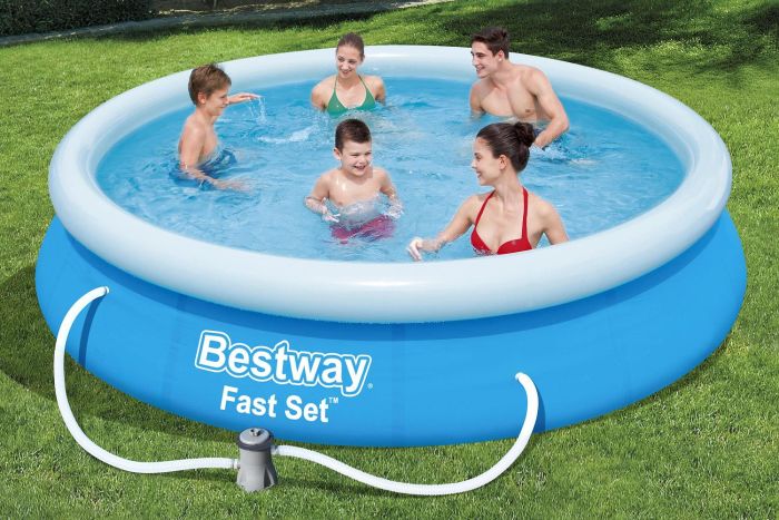Бассейн Fast Set 366х76см, 5377л, фил.-насос 1249л/ч, Bestway, 57274 BW