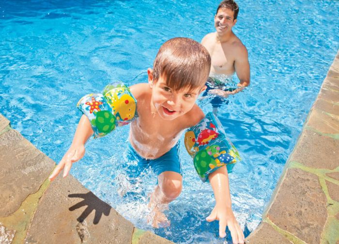 Нарукавники 19х19см "Морские друзья" 3-6 лет
