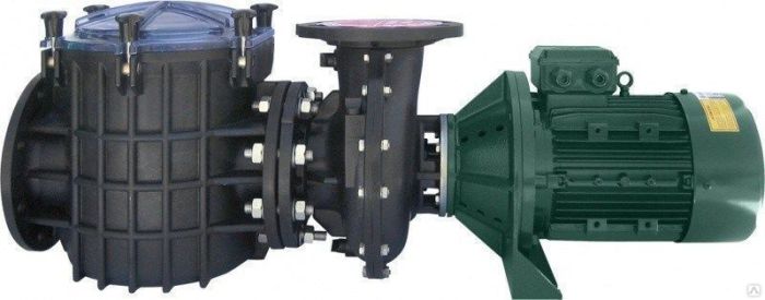 Насос "F-GIANT 22 TRB" с префильтром с бронзовым раб. колесом 162 м3/ч, H=10, 380 B, 9,2 кВт