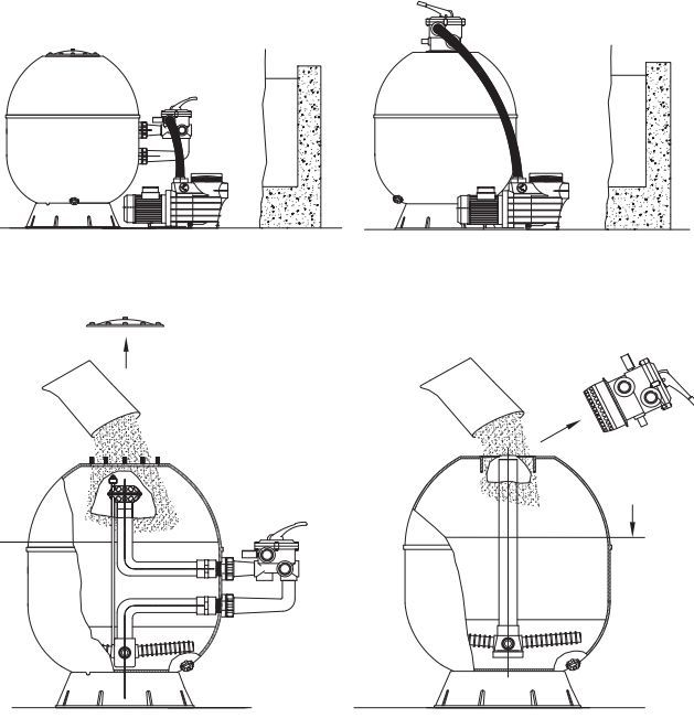 Фильтр Hayward PRO S240SLE (14m3/h, 640mm, 150kg, бок, 1-1/2")