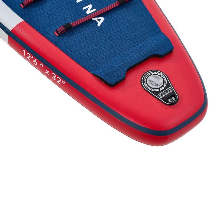 SUP-доска "Hyper 12'6" Navy" 381х81х15см, насос, лиш, киль, ремнабор, сумка, до 170кг
