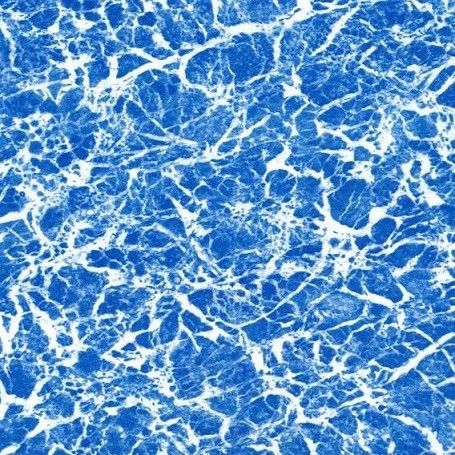 Пленка ПВХ ELBE Supra Blue Marble 1,6 мм синий мрамор 25х1,65 м