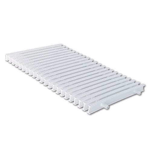 Переливная решетка AquaViva K_-25 Classic с двойным соединением 245x25 мм (белая)