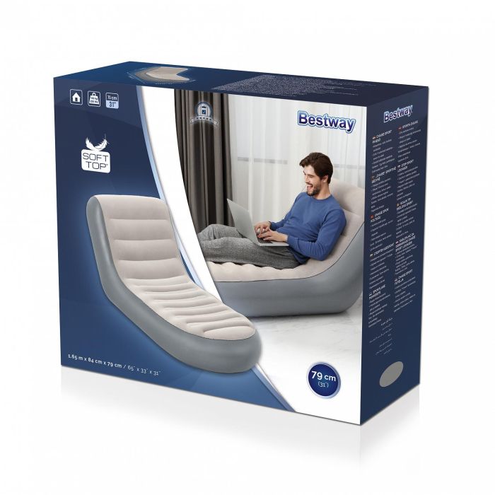 Надувное кресло-шезлонг 165х84х79см "Chaise Sport"