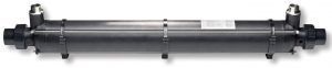 Теплообменник D-KWT-Ti 105 корпус пластик гофр. спираль титан 126 кВт