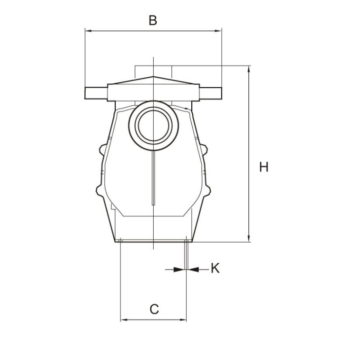 Насос AquaViva AQP-2.5B трехфазный