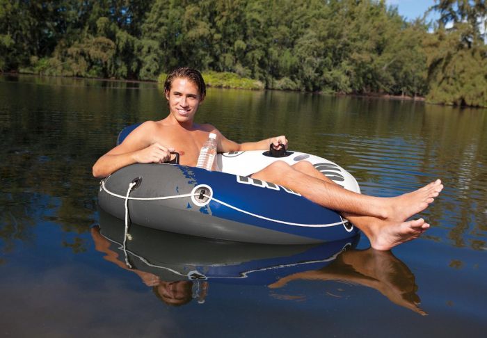 Надувной круг-кресло 135см "River Run 1" с ручками, до 100кг