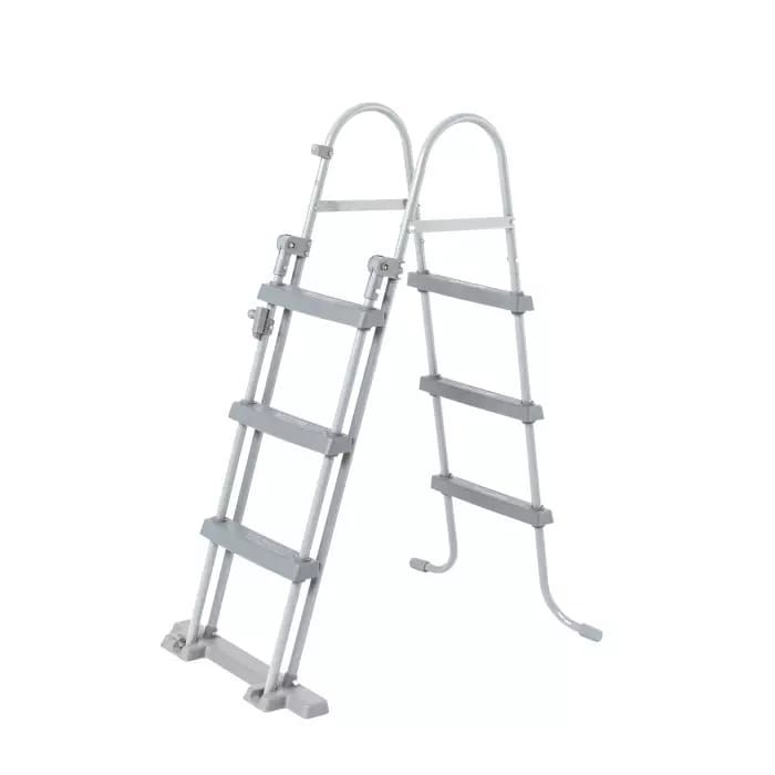 Каркасный бассейн Power Steel 488х305х107см, 10949л, фил.-насос 3028л/ч, лестница, тент, попл.-доз., Bestway, 56448 BW