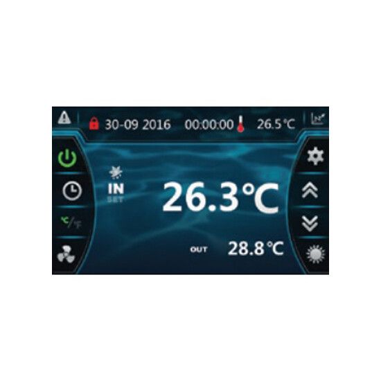 Тепловой насос Hayward ENERGYLINE PRO INV 11M (65-120m3,тепло, 220V, 23.9Kw, t-12)