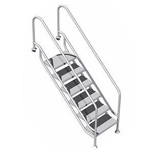 Лестница 6 ступеней EASY ACCESS LAND Flexinox AISI -316 (87152021)