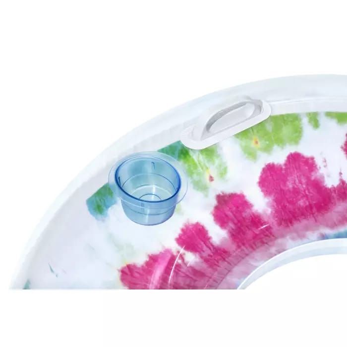 Надувной круг 118х117см "Tie Dye"