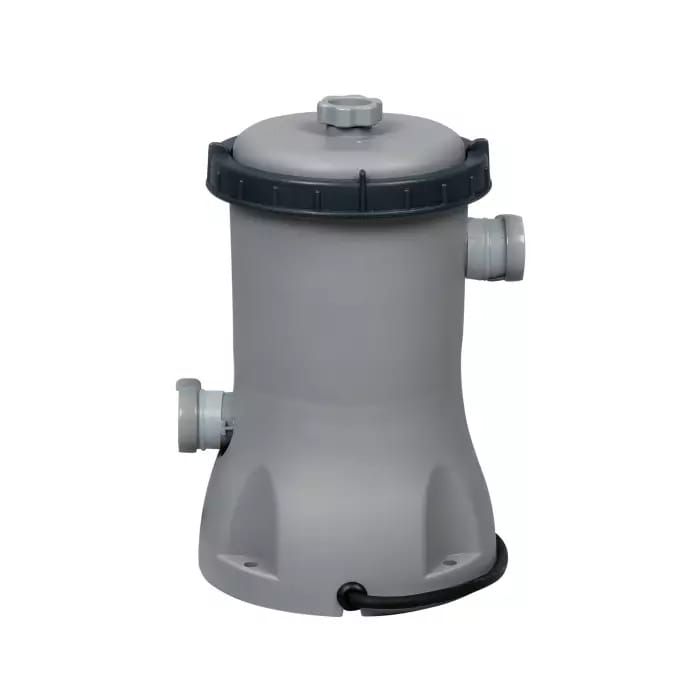 Каркасный бассейн Power Steel 412х201х122см, 8124л, фил.-насос 2006л/ч, лестница, попл.-дозатор, Bestway, 56722 BW