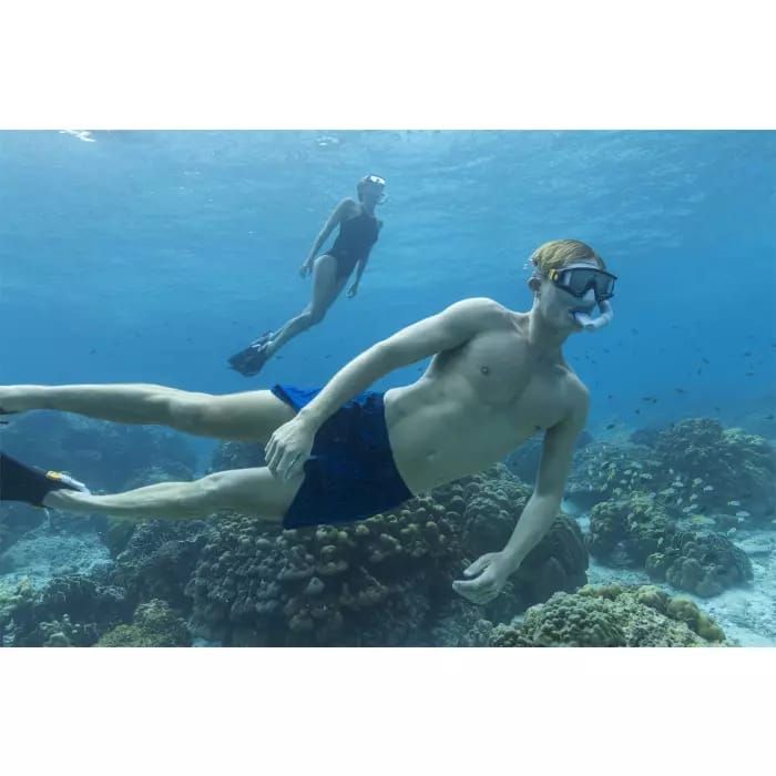 Комплект для плавания "Meridian Snorkel" от 14 лет, р-р.ласт 41-46, 2 цвета
