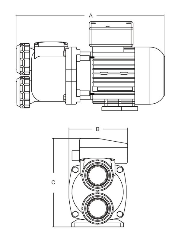 Насос Aquaviva SP100 однофазный