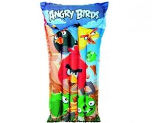 Надувной матрас для плавания 119х61см Angry Birds