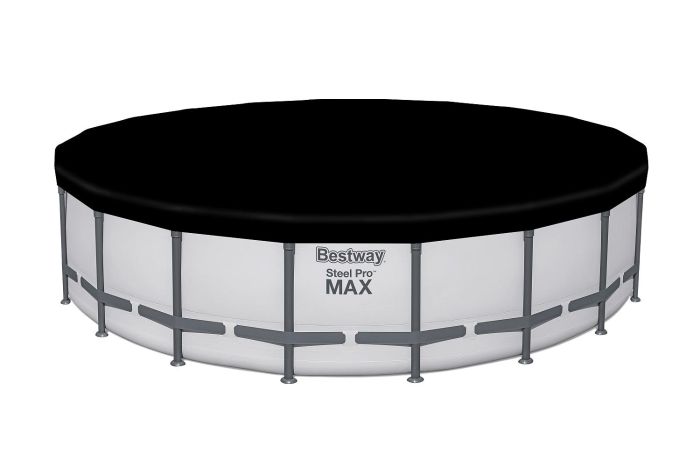 Каркасный бассейн Steel Pro Max 610x132см, 33240 л, фил.-нас. 9463 л\ч, лестн, тент