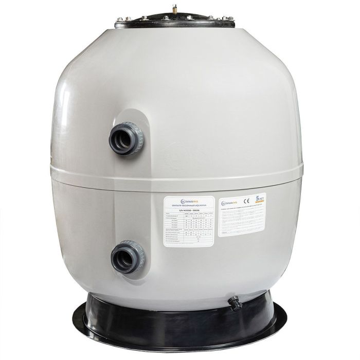 Фильтр AquaViva MS1250-M (62m3/h, 1250mm, 2024kg, 90mm, 2,5Бар)
