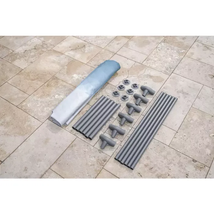 Ледяная купель "Glacial dip Ice bath pod" 90х80см, 253л, фильтр-насос 1249л/ч, тент