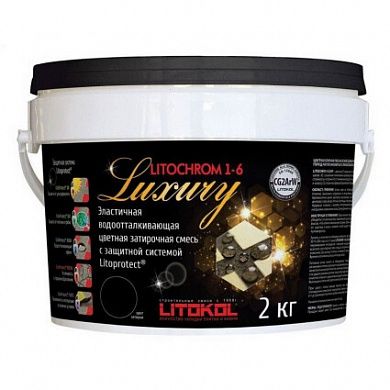 Затирочная смесь LITOCHROM 1-6 С.470 (черная) 2 кг