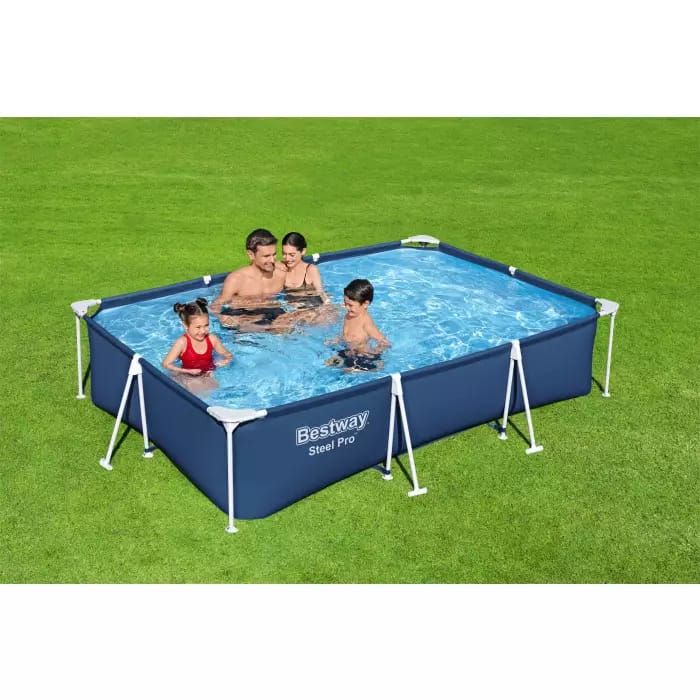Каркасный бассейн Steel Pro 300х201х66см, 3300л, Bestway, 56404 BW