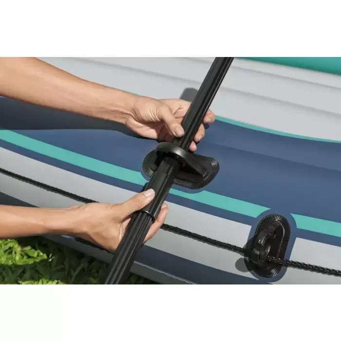 Надувная лодка "Trek X2 Raft Set" 232х118см, вёсла 62015, насос 62002, до 250кг