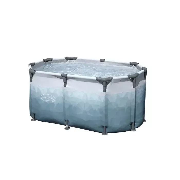 Ледяная купель "Glacial dip Ice bath tub" 150х90х65см, 431л, фильтр-насос 1249л/ч, тент