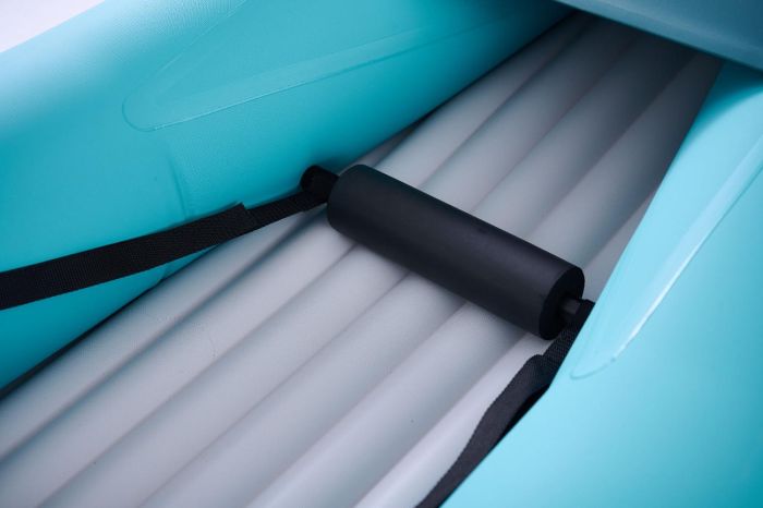 Надувная байдарка Kayak Glider-412 412x83х42см, весла, сиденья, киль, до 180кг