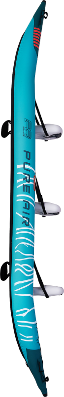 Надувная байдарка Kayak Glider-475 475x83х42см,3 весла, 3 сиденья, киль, до 230кг