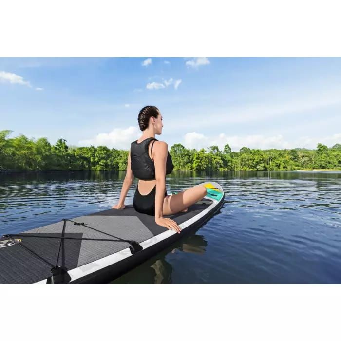 SUP-доска "Aqua Wander" 305x84x12см, насос, весло, лиш, ремнабор, сумка, до 120кг