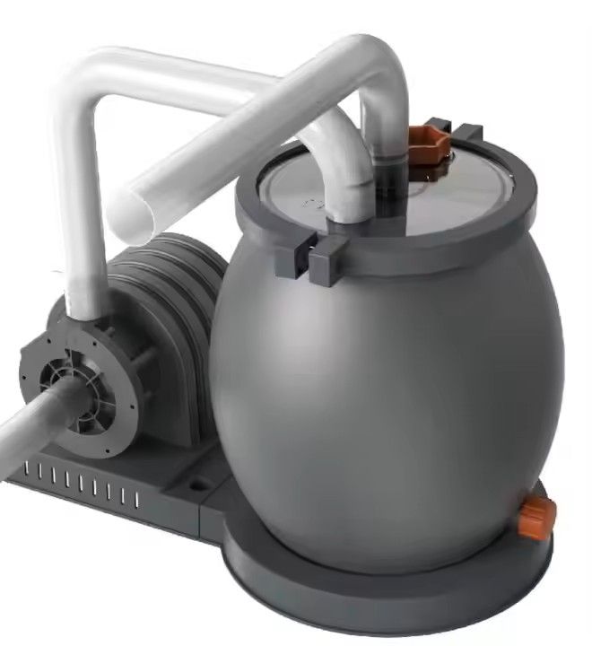 Песочный фильтр-насос 100w, 4,5/3,м3/ч, резервуар для песка 11кг, фракция 0.45-0.85мм