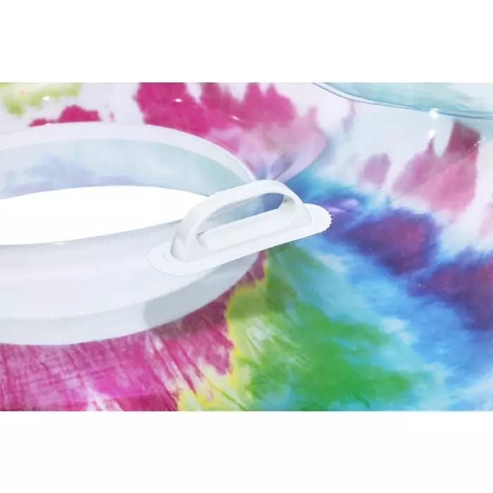 Надувной круг 118х117см "Tie Dye"
