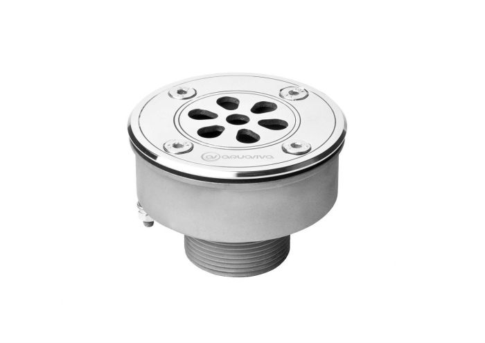 Форсунка донная прямоточная Aquaviva 1.5_, AISI 304, под лайнер