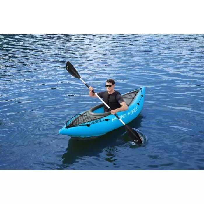 Надувной каяк "Cove Champion X1" 275x81см, алюм.весло 230см, насос, до 120кг