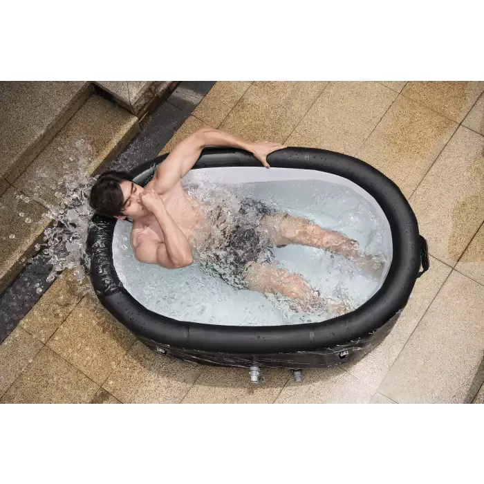 Ледяная купель "Glacial Dip FortiFiber Cold Plunge Tub" 152x92x71см, ручн насос, фильтр-насос, тент