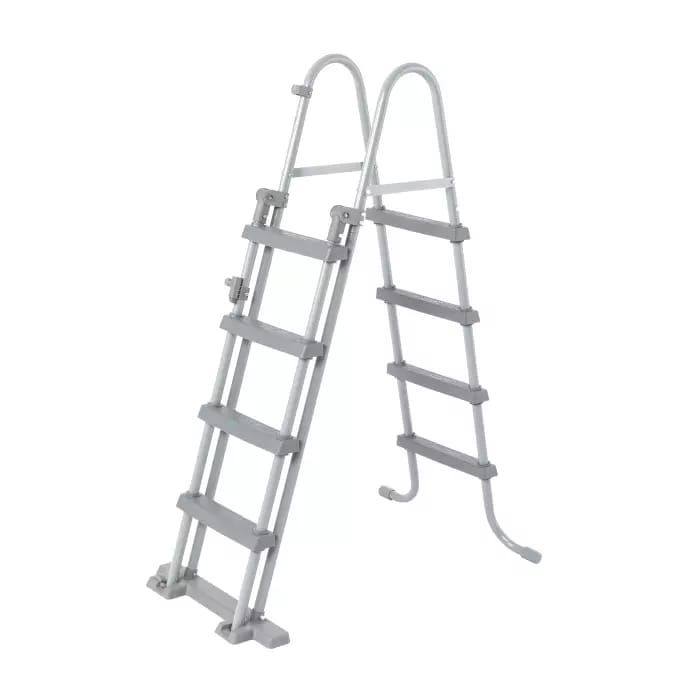 Каркасный бассейн Steel Pro MAX 427х122см, 15232л, фил.-насос 3028л/ч, лестница, тент, Bestway, 5619D BW